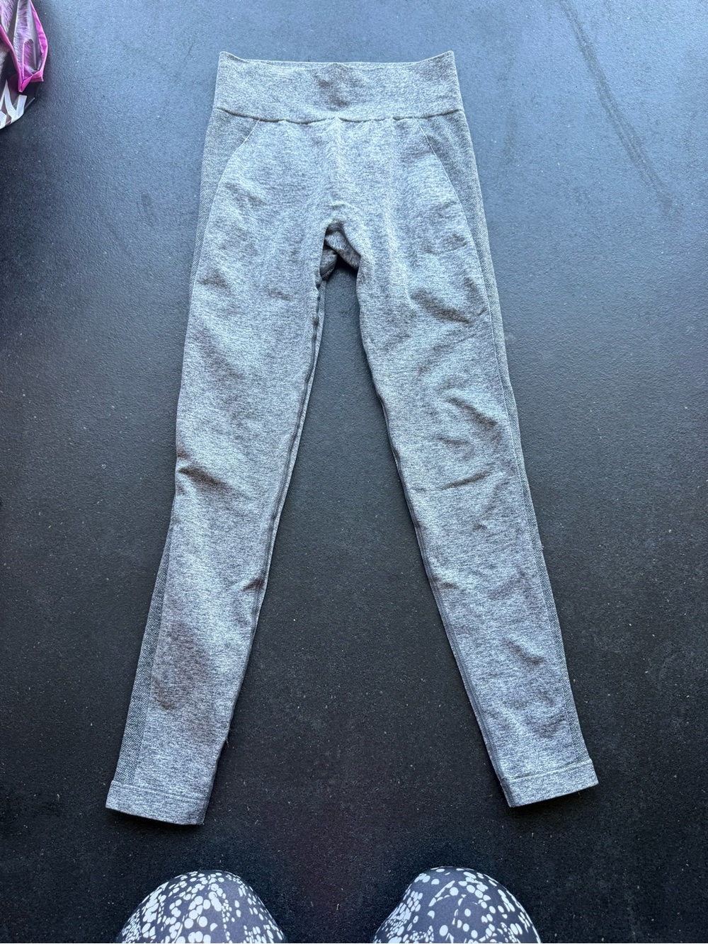 Gym Shark Heather Gray Active Leggings